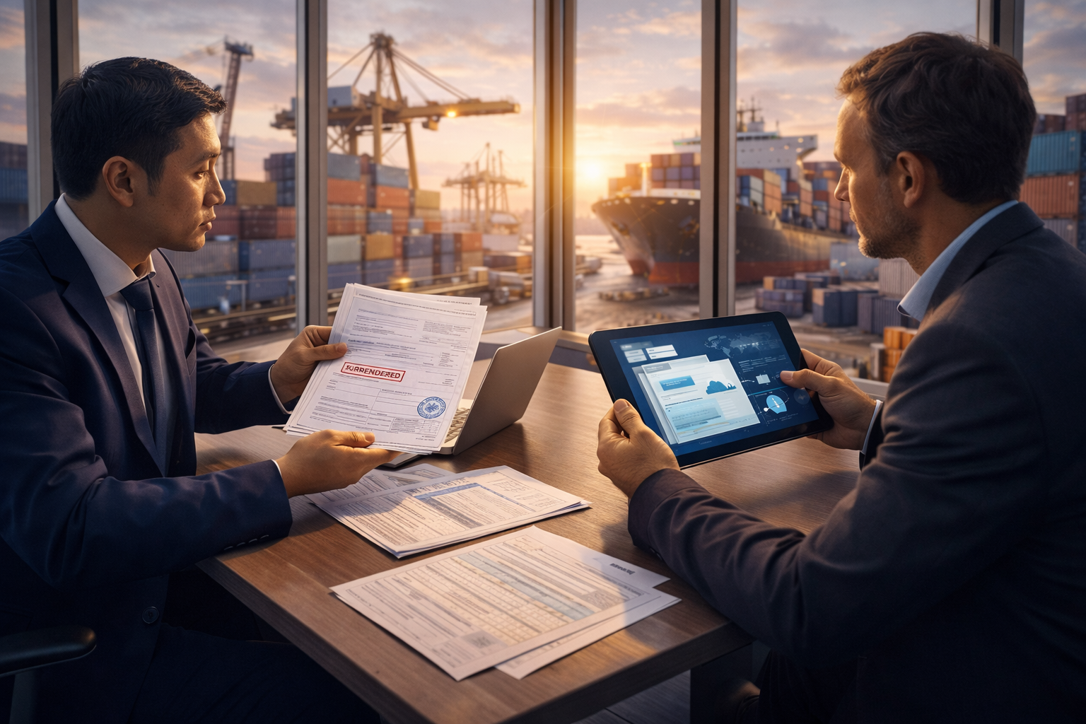 Surrender Bill Of Lading