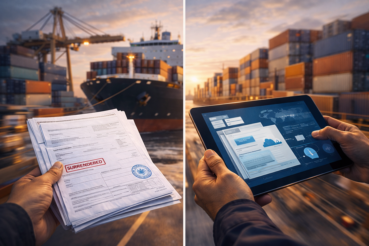Surrender Bill Of Lading
