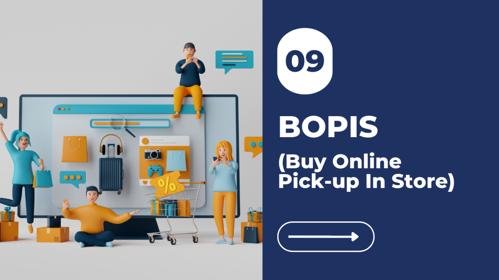 BOPIS (Buy Online Pick-up In Store)