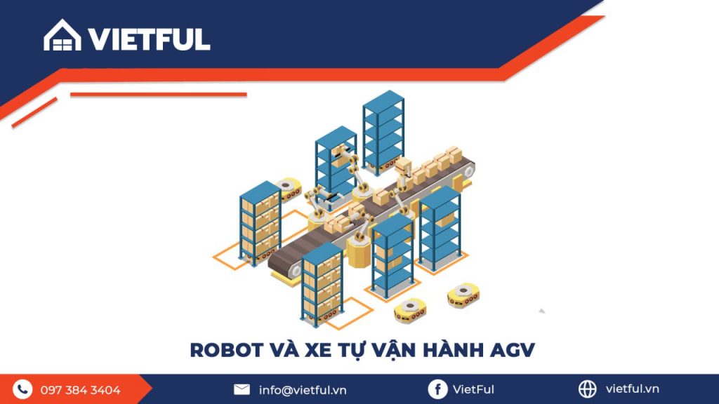 Robot và Xe tự vận hành AGV