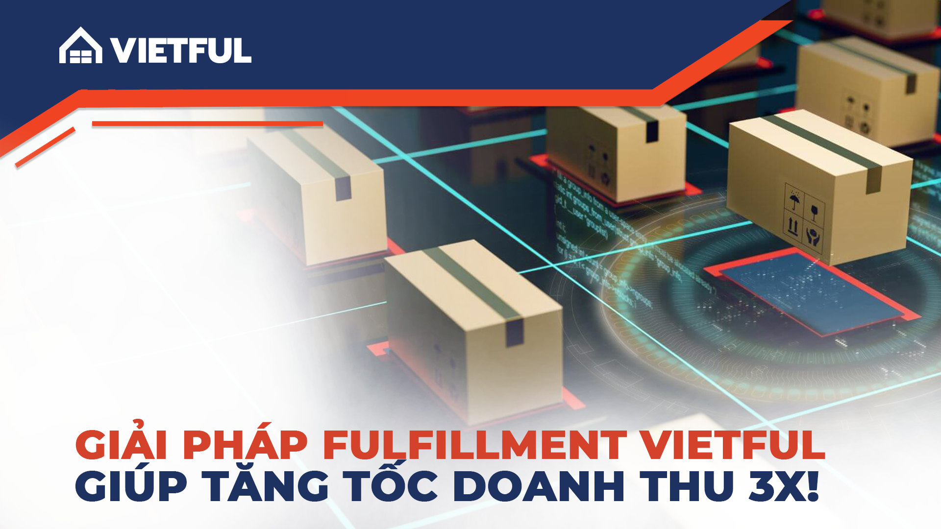 Giải pháp Fulfillment VietFul giúp tăng tốc doanh thu 3x!