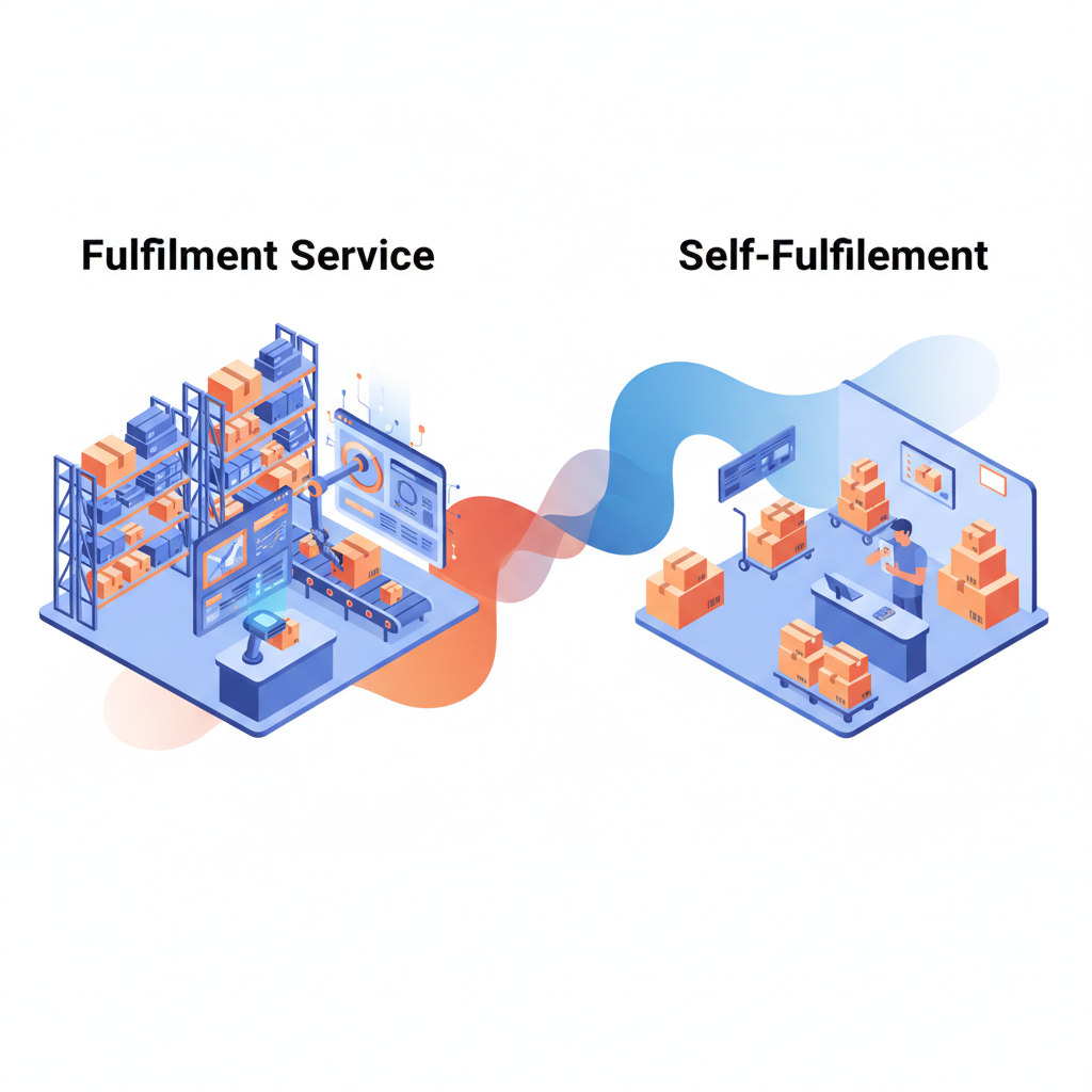 fulfillment service vs self fulfillment