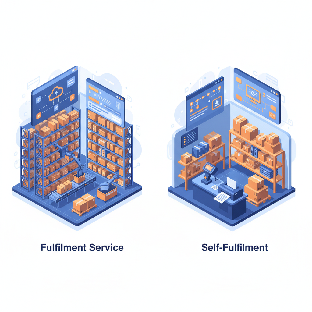 fulfillment service vs self fulfillment